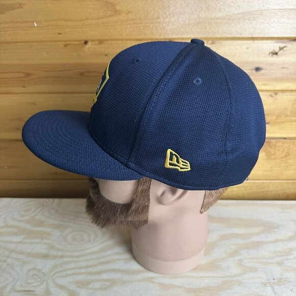 LA Galaxy New Era 9Fifty Snapback MLS Navy Blue Hat Cap - Picture 2 of 5